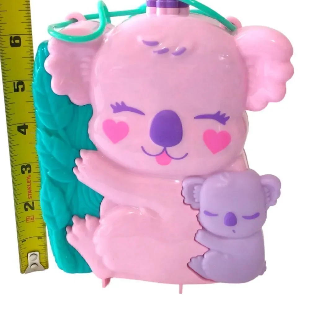 ‎Polly Pocket Koala Adventures Playset Crossbody Pink Missing Pieces Mattel.